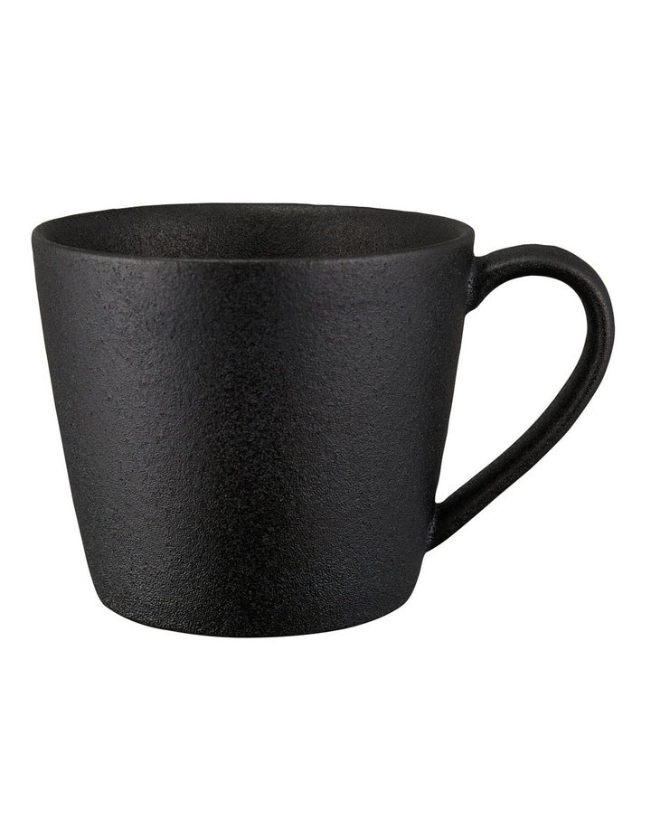 Caviar Conical Mug 420ml in Black