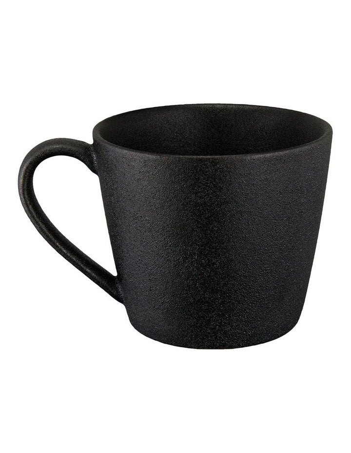 Caviar Conical Mug 420ml in Black