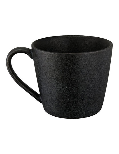 Caviar Conical Mug 420ml in Black