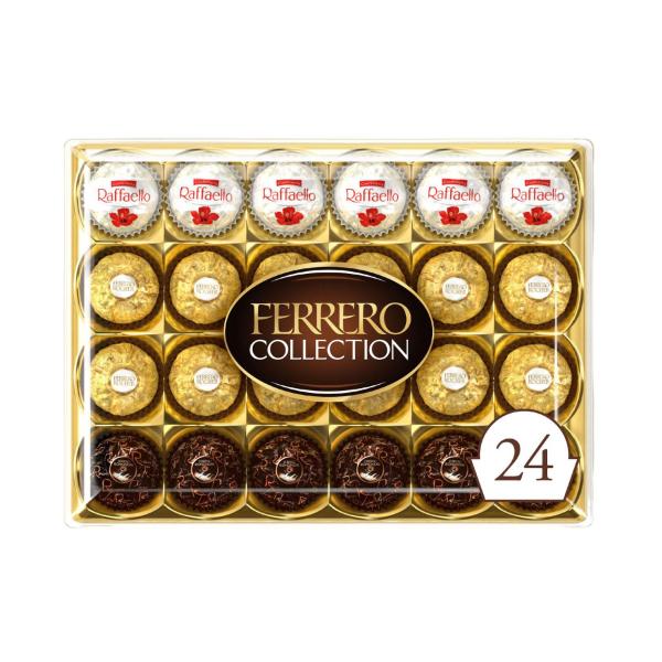 Collection  Rocher Raffaello Rondnoir Chocolate Gift Box 24 Pack