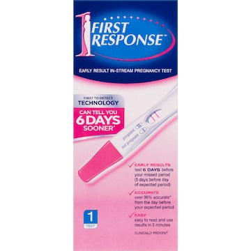 First Response Pregnancy Test Stream each