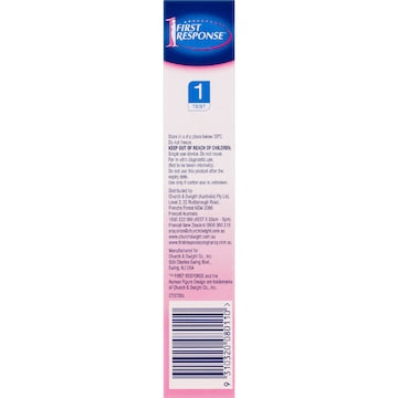 First Response Pregnancy Test Stream each