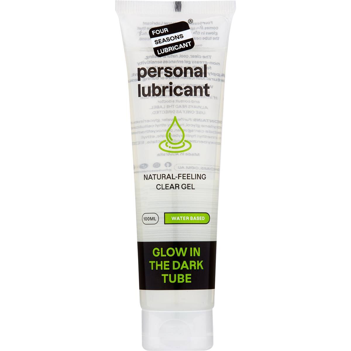 Four Seasons Lubricants Glow In The Dark Tube 100ml