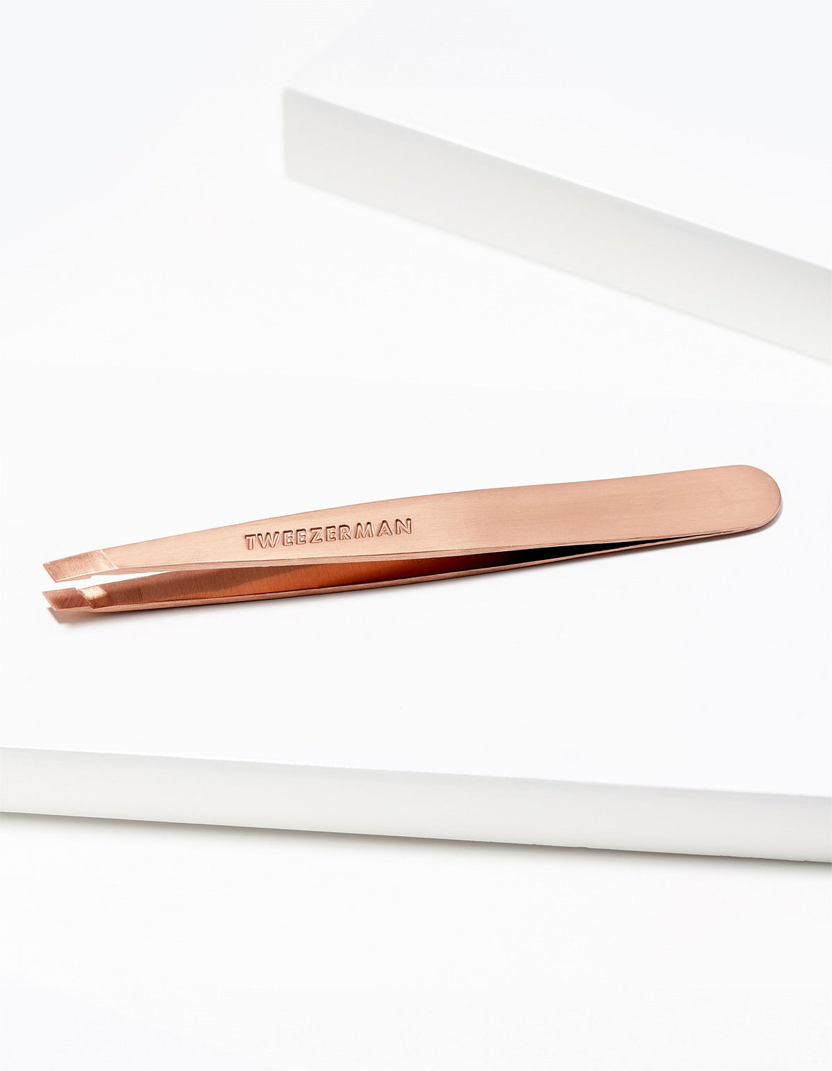 Rose Gold Slant Tweezer