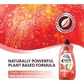 Earth Choice Ultra Concentrate Dishwashing Liquid Red Apple 900mL