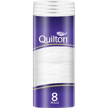 Quilton Classic 3 Ply Toilet Paper 8 pack