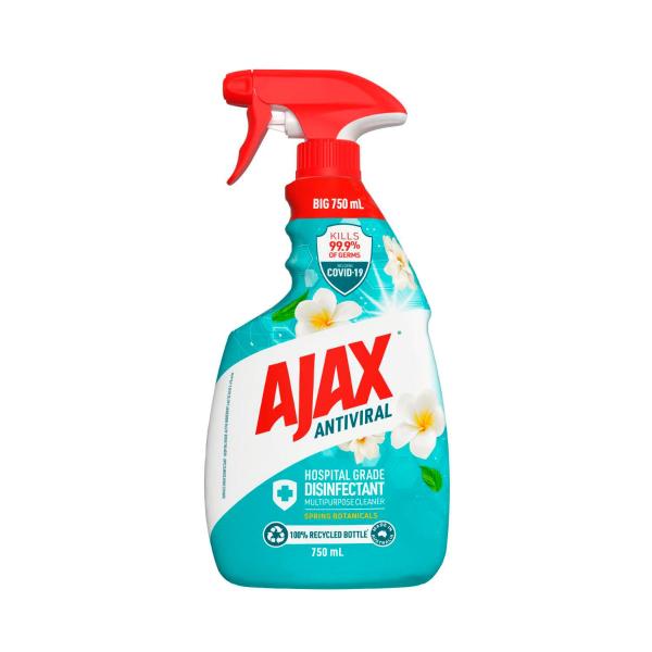 AJAX DISINFECTANT SPRING BOTANICALS TRIGGER 750ML