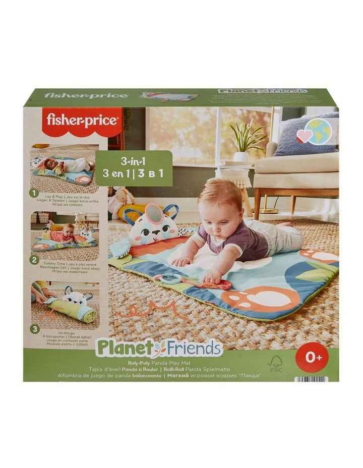Planet Friends Roly-Poly Panda Baby Activity Play Mat