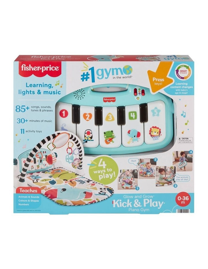 Glow and Grow Kick & Play Piano Gym