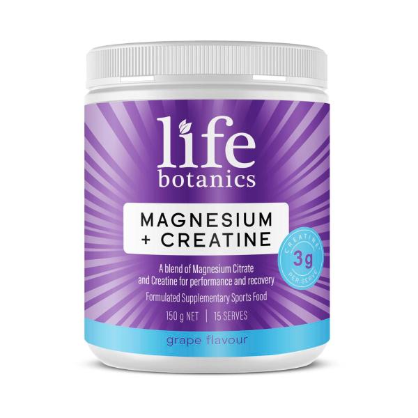 LIFE BOTANICS MAGNESIUM + CREATINE 150G