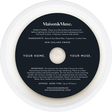 Maison & Muse Natural Soy Blend Candle Marilyn Wild Vanilla & Caramel 350g
