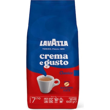 Lavazza Crema e Gusto Classico Coffee Beans 1kg
