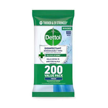 DETTOL MULTIPURPOSE DISINFECTANT CLEANING WIPES 200 PACK