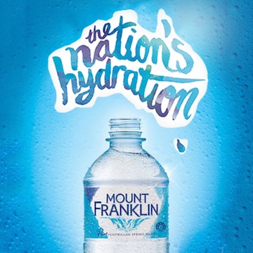 Mount Franklin Spring Water Bottle 1.5L