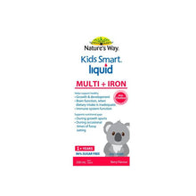 NATURE'S WAY KIDS SMART LIQUID MULTI + IRON 200ML
