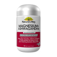 Magnesium + Ashwagandha Tabs