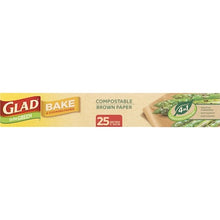 Glad To Be Green Compostable Brown Bake & Cooking Paper 25m