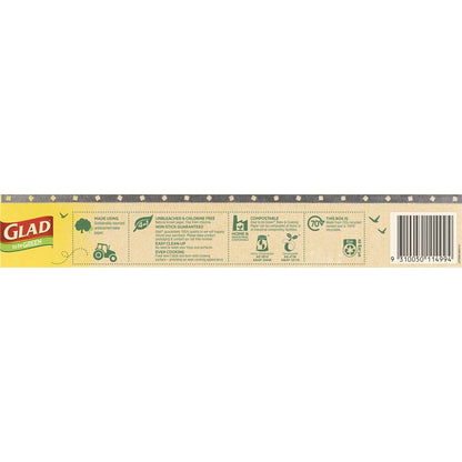 Glad To Be Green Compostable Brown Bake & Cooking Paper 25m