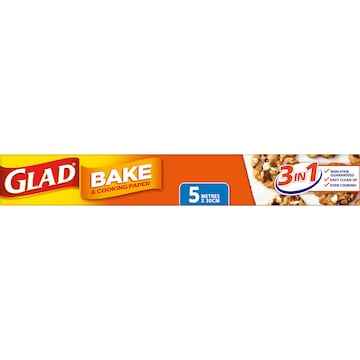 Glad Bake & Cooking Paper 5m each