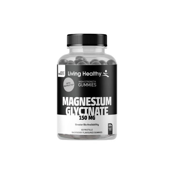 LIVING HEALTHY GUMMIES MAGNESIUM GLYCINATE 60PK
