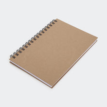 A5 Spiral Notebook - Kraft