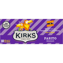 Kirks Pasito Soft Drink Multipack Cans 375ml x10 Pack