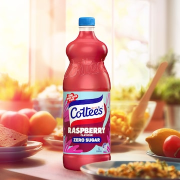 Cottee's Zero Sugar Raspberry Cordial Sugar Free 1L