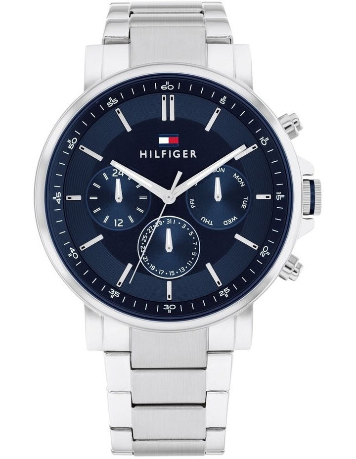 Tyson Stainless Steel Watch in Navy