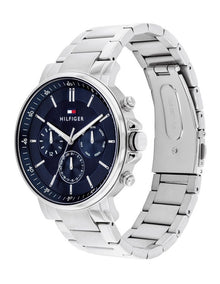 Tyson Stainless Steel Watch in Navy