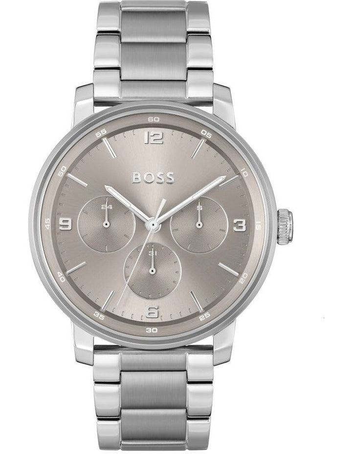 Contender Stainless Steel Watch in Grey