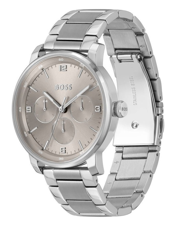 Contender Stainless Steel Watch in Grey