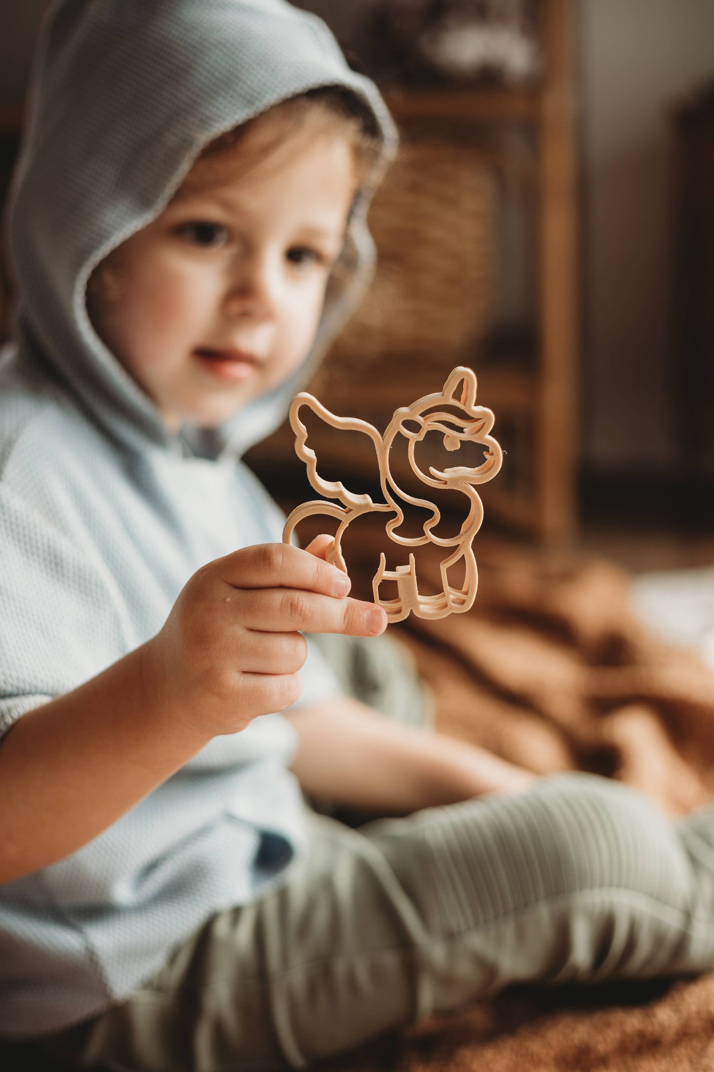 Kinfolk Pantry Unicorn Cutter Set Eco Cutter Set Playdough Sand Toys Art and craft for kids Fairy Unicorn and Castle Theme 3yrs+