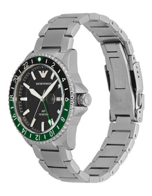 Tone Analogue Watch in Silver