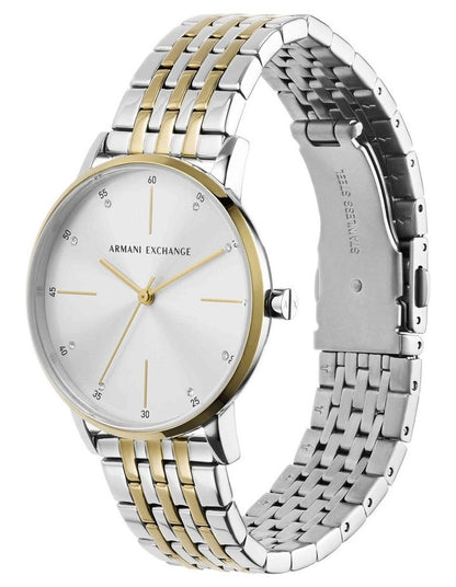 Analogue Watch in Two Tone
