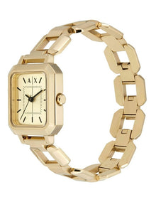 Analogue Watch in Gold Tone