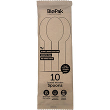 BioPak Wooden Spoons 10 Pack