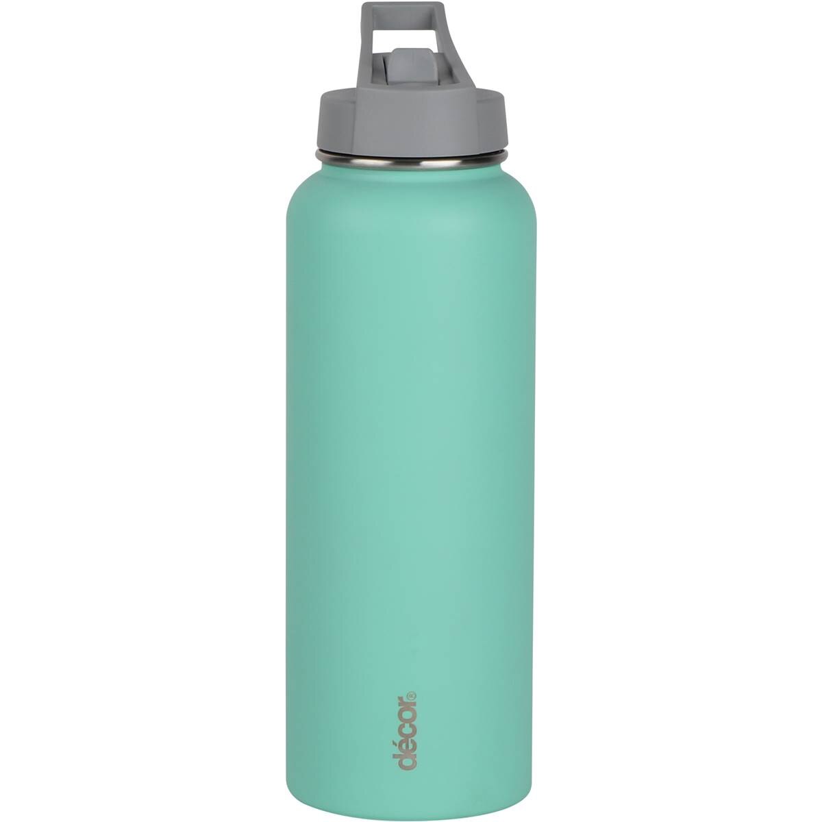 Decor Flip Active Double Wall Water Drink Bottle 1.1L Assorted each