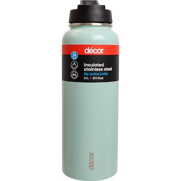 Decor Flip Active Double Wall Bottle Assorted 1.1L each
