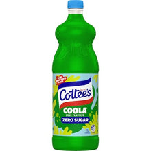 Cottee's Zero Sugar Coola Lime Cordial Sugar Free 1L
