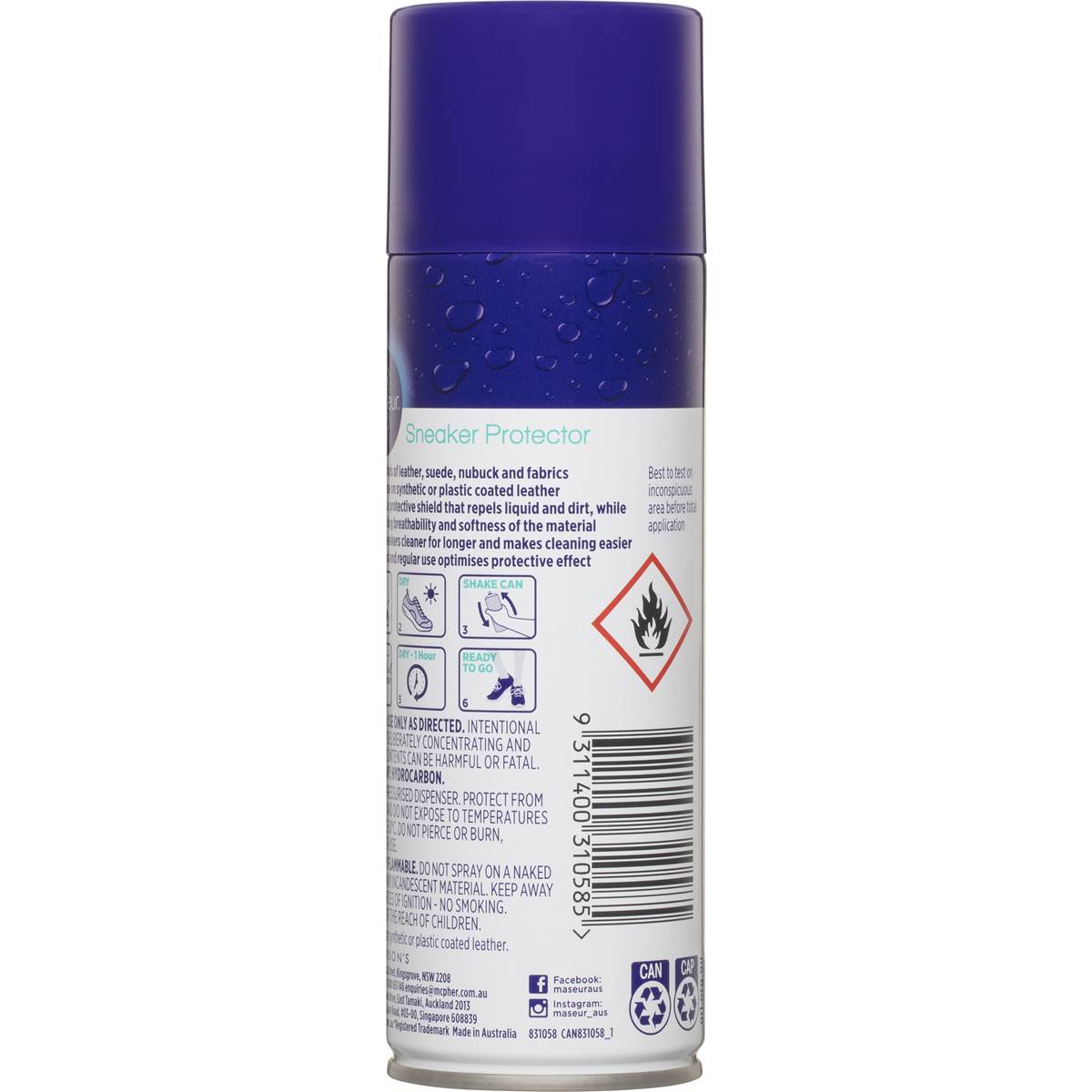 Maseur Footcare Sneaker Protector 125g