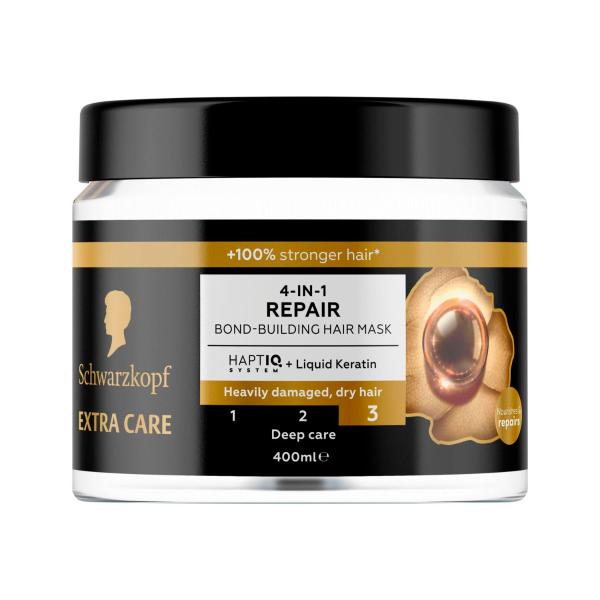 SCHWARZKOPF EXTRA CARE 4-IN-1 REPAIR MASK 400ML