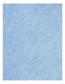 Pocket Square Geo Print in Navy