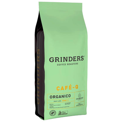 Grinders Café-Q Organico Coffee Beans 1kg