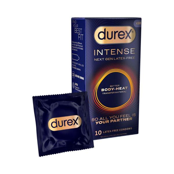 DUREX INTENSE REGULAR CONDOMS 10PACK