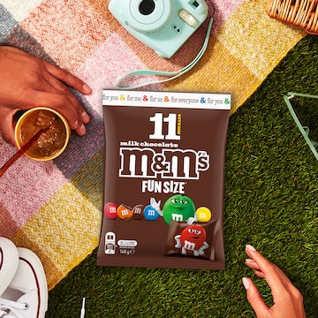 M&M's Milk Chocolate Party Share Bag 11 Pieces 148g