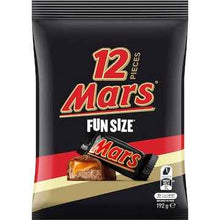 Mars Milk Chocolate Bar Party Share Bag 12 Pieces 192g