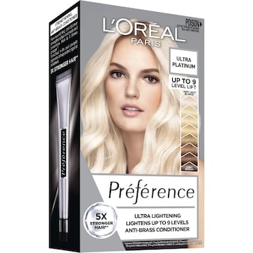 L'Oreal Paris Preference Permanent Hair Colour 9L Ultra Platinum each