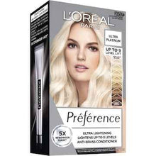 L'Oreal Paris Preference Permanent Hair Colour 9L Ultra Platinum each