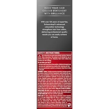 Schwarzkopf Brilliance 85 Violet Vision Permanent Hair Dye each