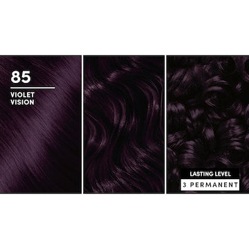 Schwarzkopf Brilliance 85 Violet Vision Permanent Hair Dye each